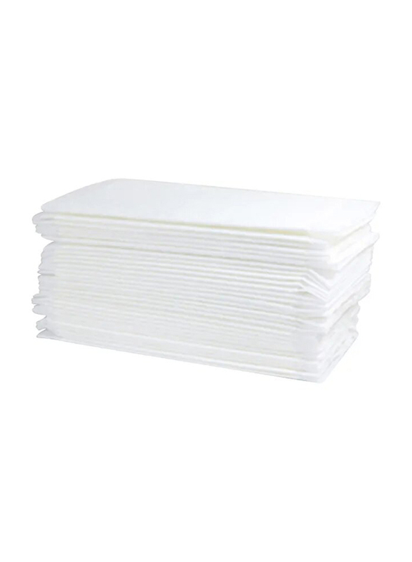 Little Story 20-Piece Disposable Diaper Changing Mats, White