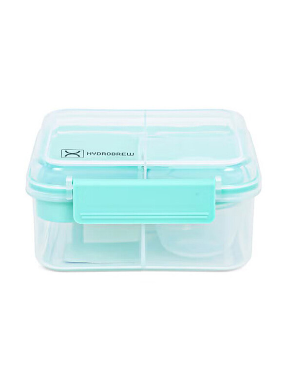 

Hydrobrew 3/4/5 Convertible Bento Lunch Box, 1250ml, Green