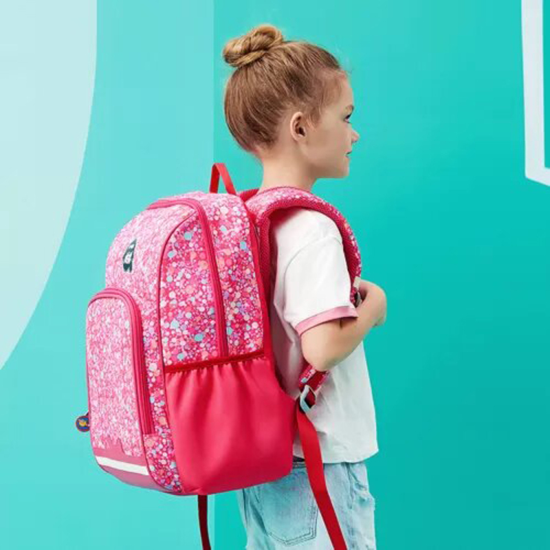 Nohoo Retro School Bag, Pink