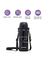 Eazy Kids Insulated School Water Bottle, 800ml, Black