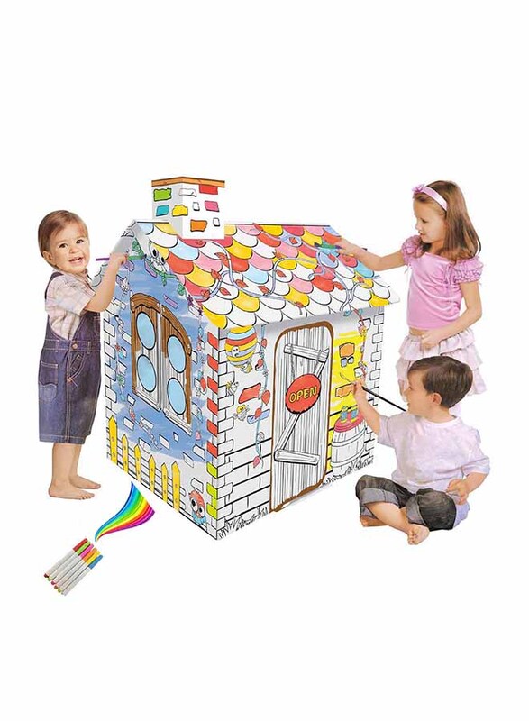 Eazy Kids Doodle Painting Rattan House, Ages 3+