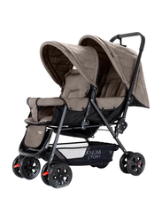 Teknum Double Baby Stroller, Khaki