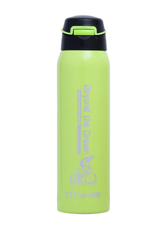 Eazy Kids Insulated School Water Bottle, 500ml, Green