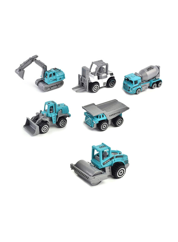 

Little Story Alloy Sliding Engineering Toy Truck, 6 Pieces, All Ages, Multicolour