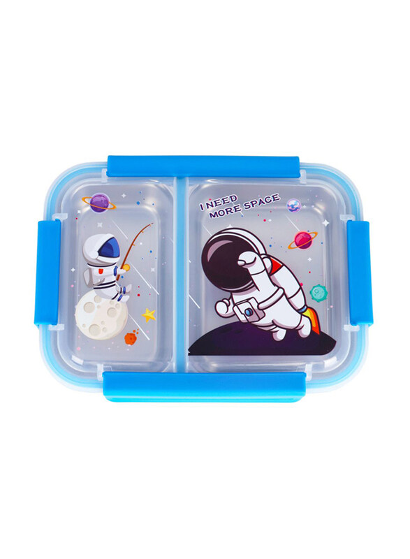 Eazy Kids Astronaut Lunch Box, Blue