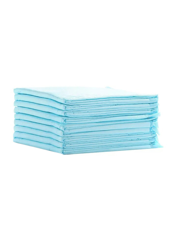 Little Story 20-Piece Disposable Diaper Changing Mats, Blue