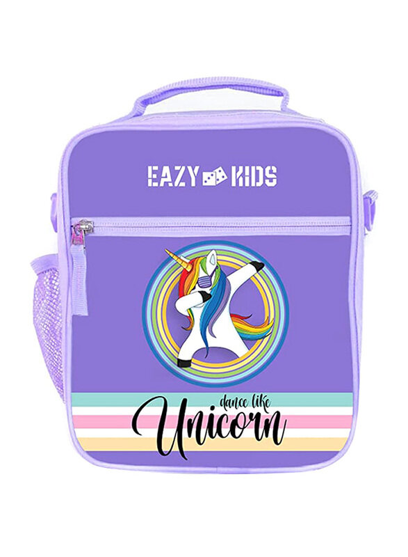 

Eazy Kids Unicorn Bento Lunch Bag For Unisex, Purple