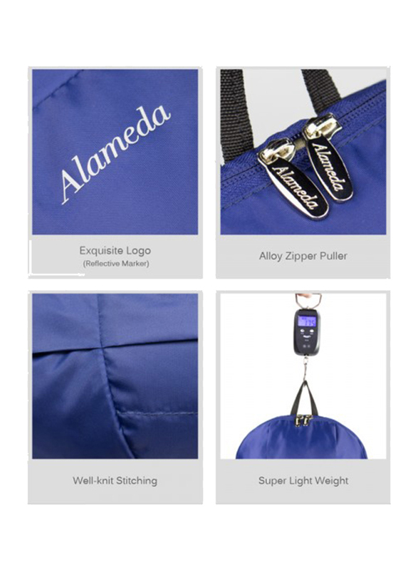 Almeda Travel lite Diaper Bag For Unisex, Navy Blue