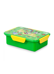 Eazy Kids Disney LOL Mickey Mouse Compartment Convertible Bento Lunch Box for Kids, Green