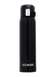 Eazy Kids Insulated Travel Water Bottle, 500ml, Black