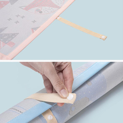 Sunveno Baby Mattress Protector Multipurpose Mat, Large, Pink