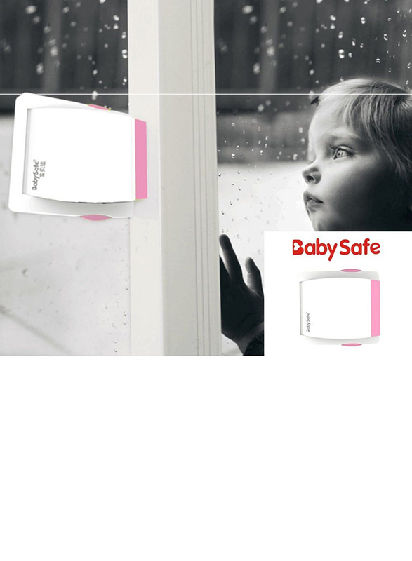 Baby Safe Multipurpose Window Stopper, Set of 4, Pink