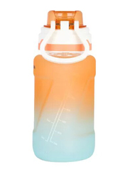 Nova Kids Water Bottle with Straw, 550ml, Orange