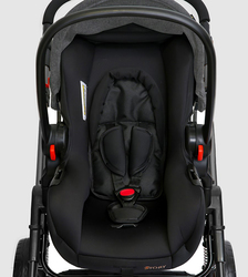 Teknum 4-in-1 Travel System with Car Seat, Dark Grey