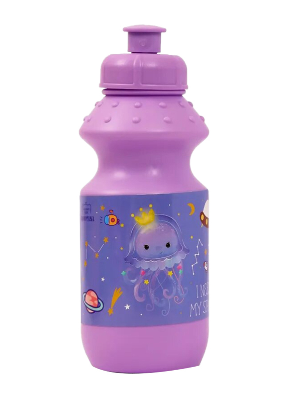 Eazy Kids Lunch Box with Bottle, 3+ Years, 450ml, Purple