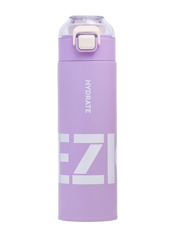 Eazy Kids Insulated Travel Water Bottle, 550ml, Purple