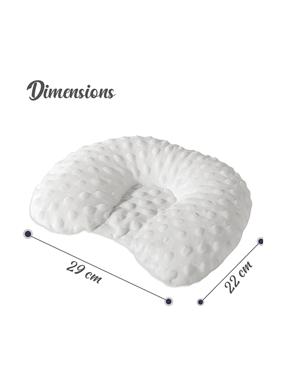 Sunveno Infant Head Shaper Pillow, White