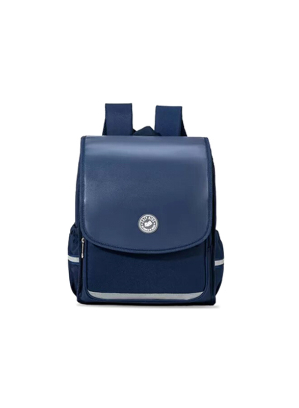 Eazy Kids School Bag with Trolley, Medium Blue