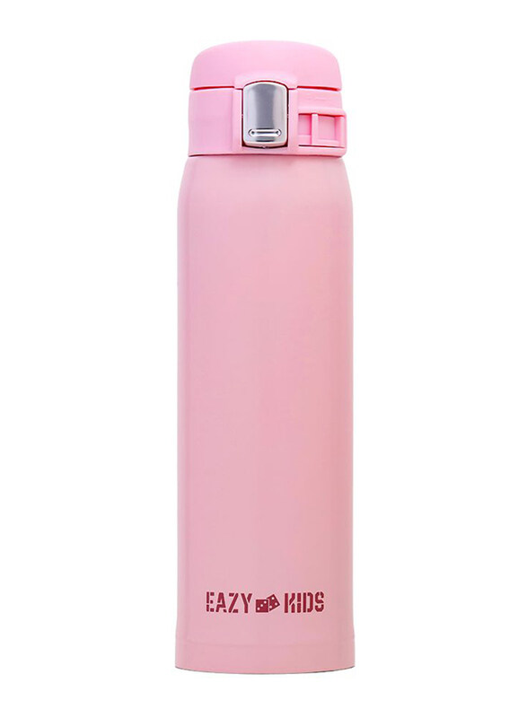 

Eazy Kids Insulated Travel Water Bottle, 500ml, Pink