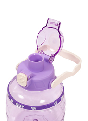 Eazy Kids Water Bottle, 800ml, Purple