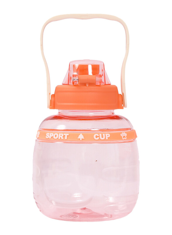 Eazy Kids Water Bottle, 800ml, Orange