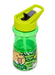 Eazy Kids Water Bottle With Straw, 500ml, Green