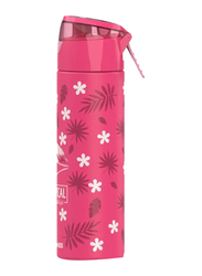 Eazy Kids Insulated Stainless Steel Water Bottle With Spray, 640ml, Tropical Pink