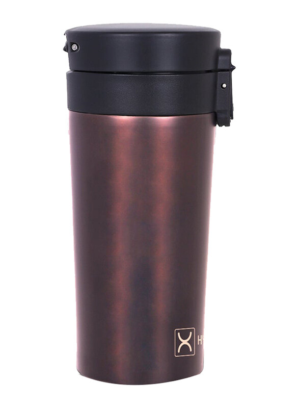 Hydrobrew 380ml Insulated Tumbler Water Bottle, Black