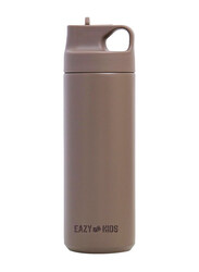 Eazy Kids Insulated Sports Water Bottle, 550ml, Khaki