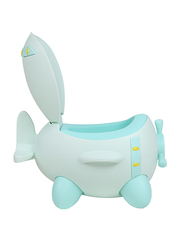 Eazy Kids Airplane Kids Potty Training Toilet Seat, Green