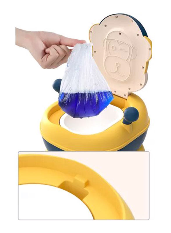 Eazy Kids Monkey Potty, Yellow