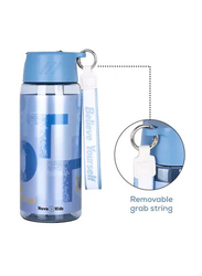 Nova Kids Water Bottle with Grab String, 750ml Blue