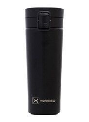 Hydrobrew 500ml Insulated Tumbler Water Bottle, Black