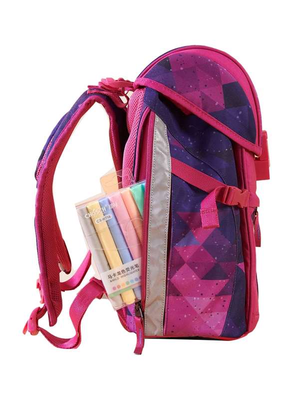 Sunveno Mermaid Ergonomic School Bag, Pink