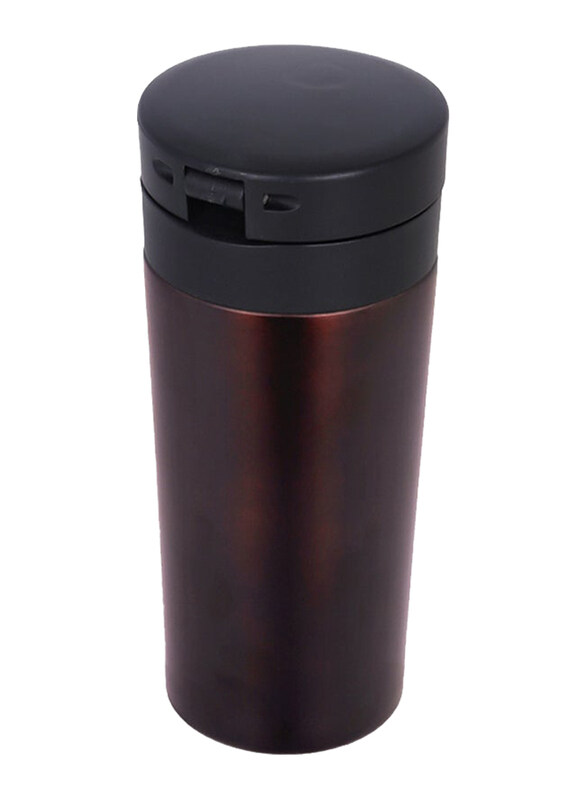 Hydrobrew 380ml Insulated Tumbler Water Bottle, Black