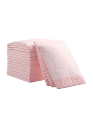 Little Story 20-Piece Disposable Diaper Changing Mats, Pink