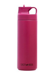 Eazy Kids Insulated Sports Water Bottle, 550ml, Pink