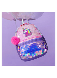 Eazy Kids Unicorn Sparkle Backpack, Pink