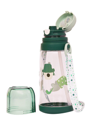 Eazy Kids Water Bottle With Straw, 600ml, Green