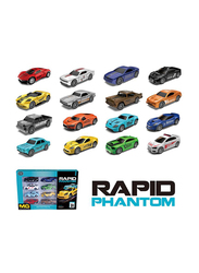 Little Story Slide Die Cast Toy Rapid Car Set, 8 Pieces, All Ages, Multicolour