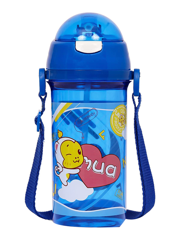 Eazy Kids Water Bottle, 600ml, Blue