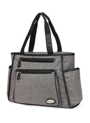 Little Story Betty Diaper Bag for Baby, Grey