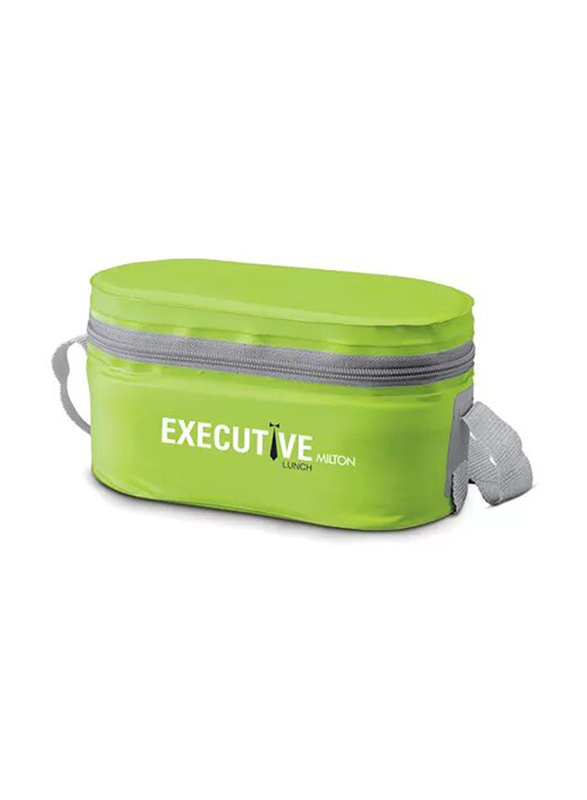 Milton Executive Insulated Lunch Box with Lunch Bag, Green