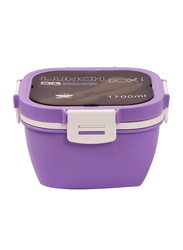 Eazy Kids Lunch Box, 3+ Years, 1700ml, Purple