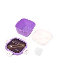 Eazy Kids Lunch Box, 3+ Years, 1700ml, Purple