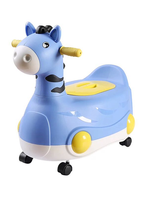 Eazy Kids Horse Potty Car, Blue