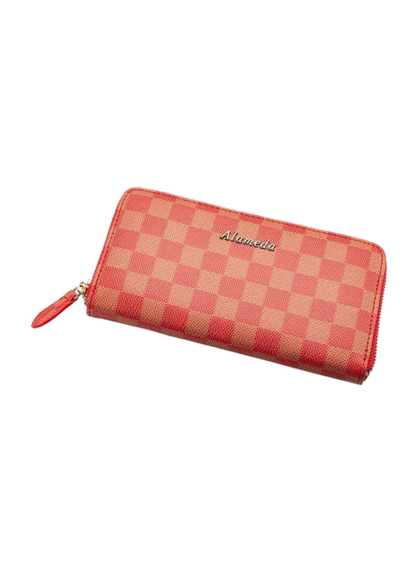 Alameda Classic Wallet for Women, Red