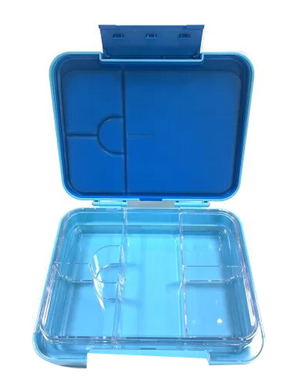 Hydrobrew 6 & 4 Convertible Bento Lunch Box, Glitter Blue