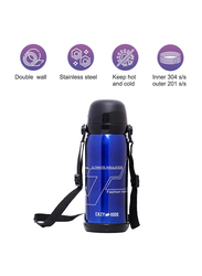 Eazy Kids Insulated School Water Bottle, 800ml, Blue