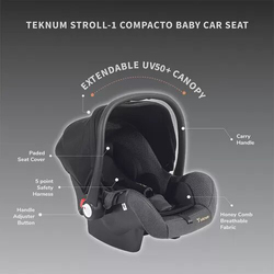 Teknum Stroll1 Travel System, Khaki